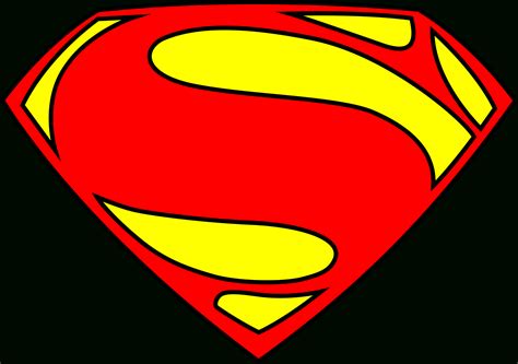 Free Superman Logo Printable