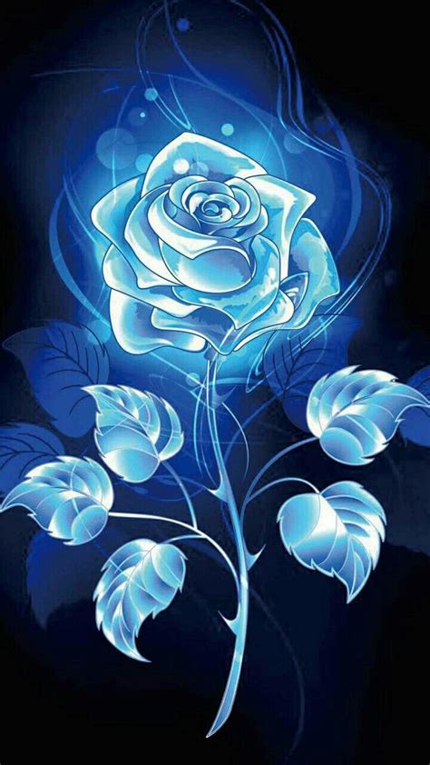 Pin By Candace Cristia On Display Blue Roses Wallpaper Rose Art