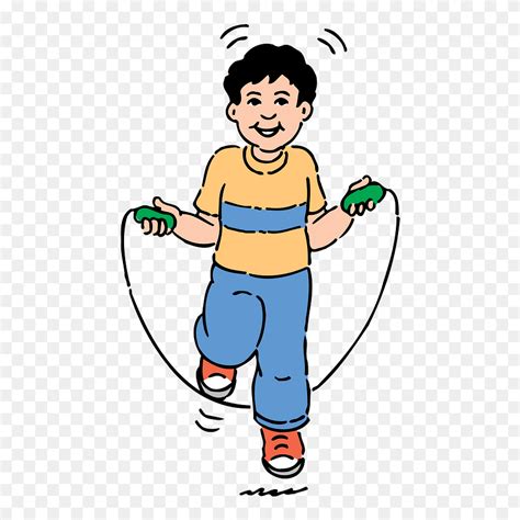 Boy Jumping Over A Rope Clipart Jump Rope Clip Art Png