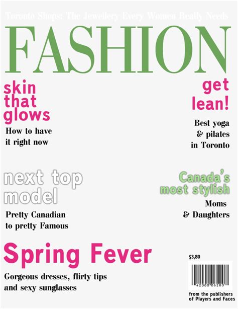 Free Magazine Cover Template Of Free Magazine Templates Magazine Cover