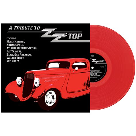 A Tribute To Zz Top Limited Edition Red Vinyl Cleopatra Records Store