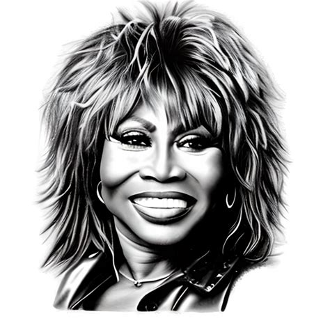 Illustration Of Tina Turner Free Stock Photo Public Domain Pictures