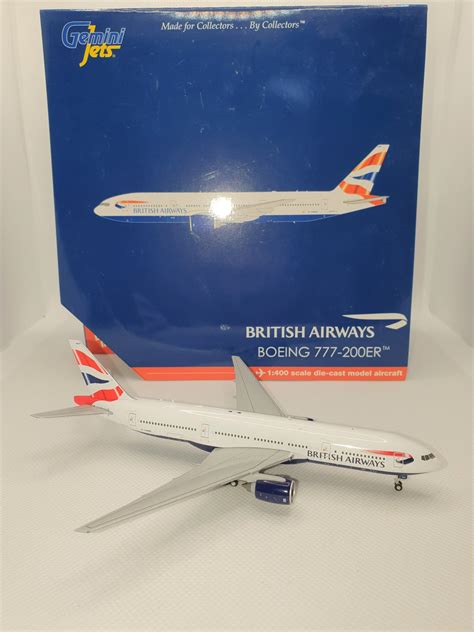 Gemini Jets 1400 British Airways G Ymmr Boeing 777 200 Bedfordshire