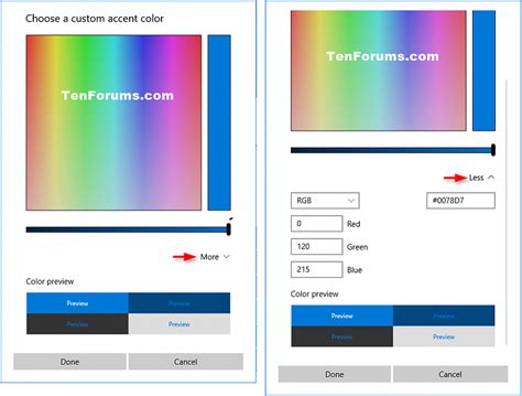 Change Accent Color In Windows 10 Tutorials