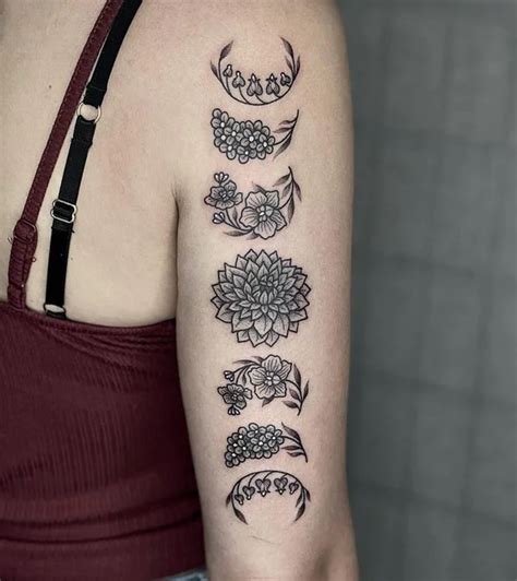 75 Inspiring Moon Phase Tattoo Ideas To Keep With You Forever