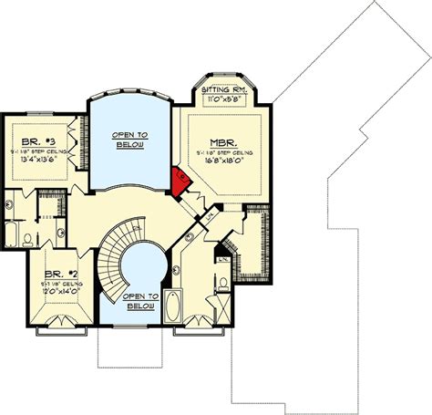 Floor Plan With Spiral Staircase Floorplansclick
