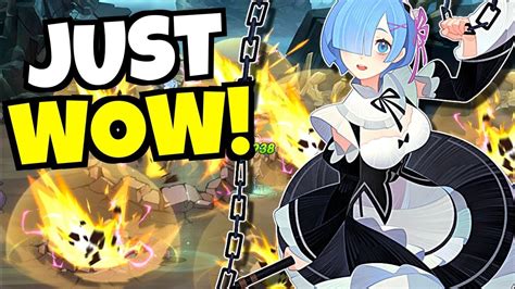 Rem Is Too Cool Afk Arena X Re Zero Youtube