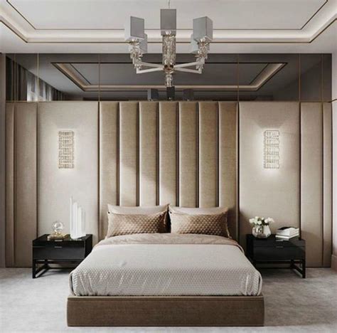 Vertical Design Fabric Upholstered Headboard Wall Panels Chic Concept
