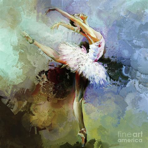 Ballerina 04901 Painting By Gull G Pixels