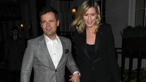 declan donnelly and wife ali astall enjoy rare night out in london hello