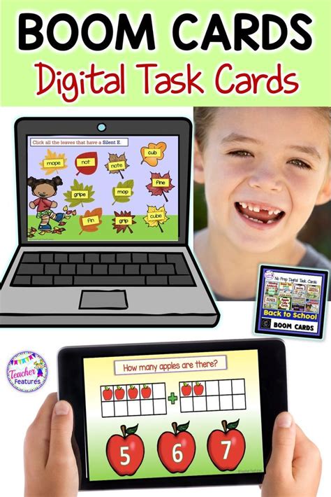 Boom Cards Boom Cards First Grade Technology In The Classroom