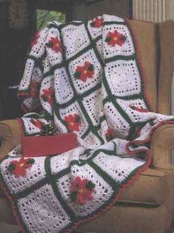 Discover free crochet blanket patterns including free crochet throw patterns and afghan blanket patterns to fill free crochet blanket patterns. Poinsettia Squares Afghan Free Pattern- Maggie's Crochet