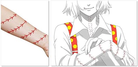 Juuzou Suzuya Stitches Tattoo Boas Ideias Para Tatuagem Ideias De