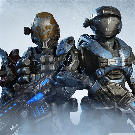 Halo Reach Characters Kat And Emile In Gears 5 Ultra Hd Phone Wallpaper