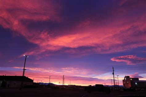 Beautiful Morning Sky Over Malmstrom Afb Taken On Nov 14th 2018 R