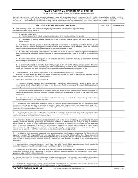 31 Free Army Counseling Forms Da 4856 Fillable Templatelab