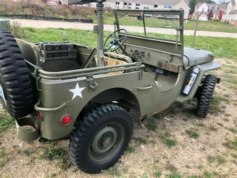 1942 Jeep Willys Ford Gpw For Sale