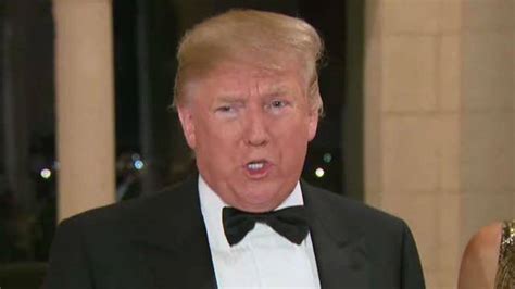 president trump delivers optimistic message while hosting new year s eve party on air videos