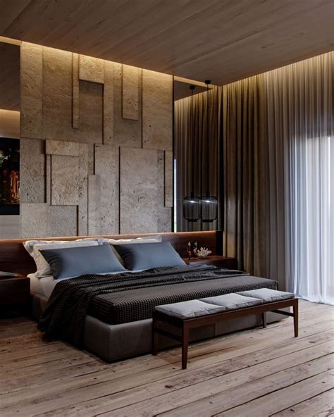 20 Modern Style For Industrial Bedroom Design Ideas ห้องนอน