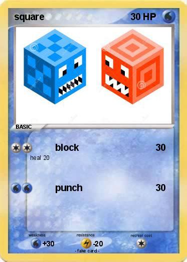 Pokémon Square 32 32 Block My Pokemon Card