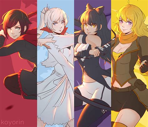 Team Rwby By Koyorin On Deviantart