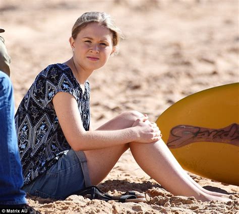 Home And Away Star Raechelle Banno Films Dramatic Scenes At Palm Beach