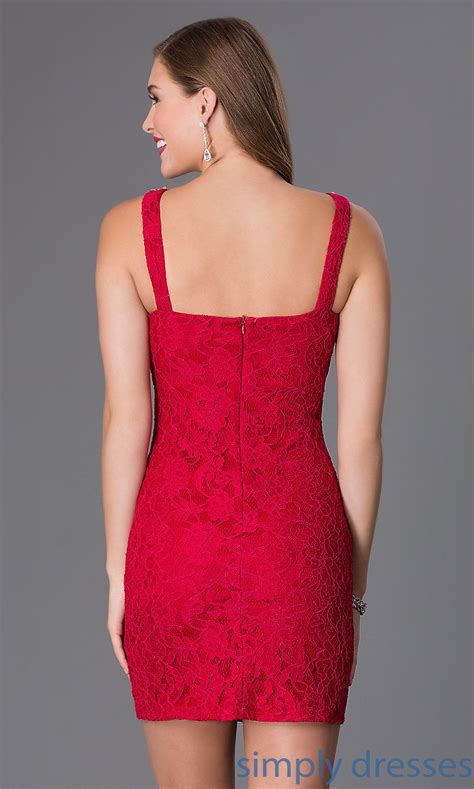 sleeveless lace cocktail dress red lace dress red lace dress party dress short cocktail