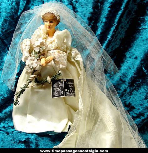 Old Peggy Nisbet Princess Diana Wedding Model Doll Tpnc