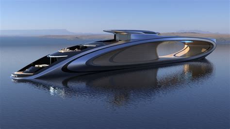 69m Futuristic Superyacht Concept Revealed By Lazzarini Design Yacht