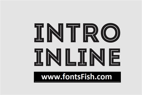 Intro Inline Font Free Download Free Fonts Download Intro Free Font