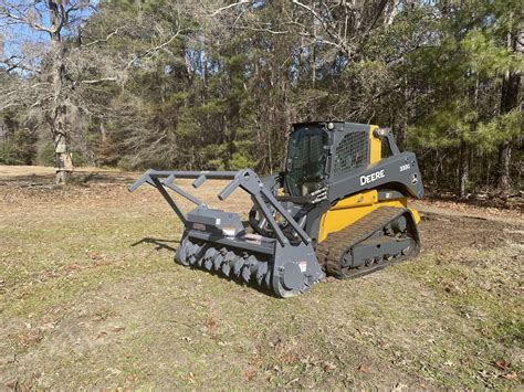 2017 John Deere 333g Skid Steer Loader Mulcher