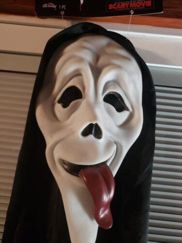 Scream Ghostface Scary Movie Whassup Tongue Stoned Mask Wassup Ghost
