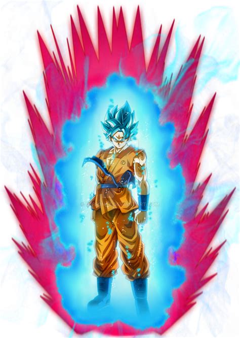 Goku Ssj Blue Kaioken Universo Personajes De Dragon Ball Dragones The