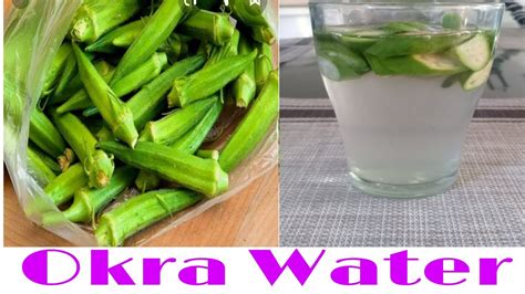 How To Prepare Okra Water Drink Soaked Okra Every Morning Diabetes YouTube