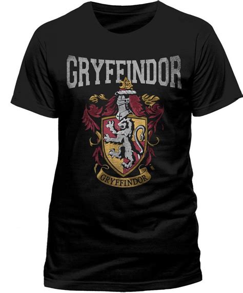 Harry Potter Gryffindor Varsity Crest T Shirt Harry Potter Butiken