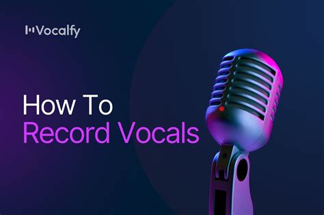 How To Record Your Voice In The Most Professional Way Possible Vocalfy