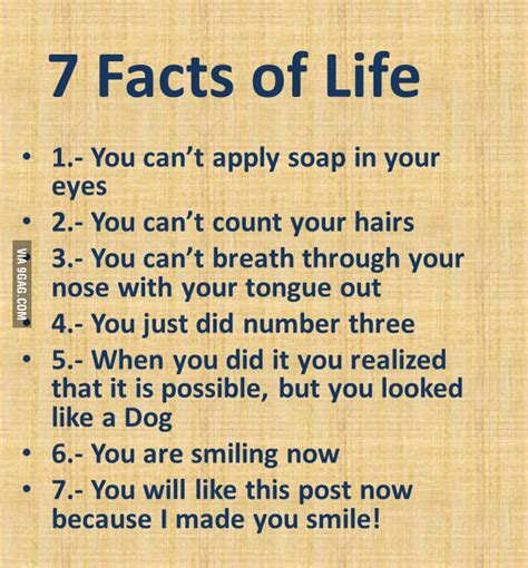 7 Facts Of Life 9gag