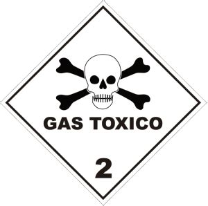 Se Al Tica De Sustancias Peligrosas Gas T Xico Signshop