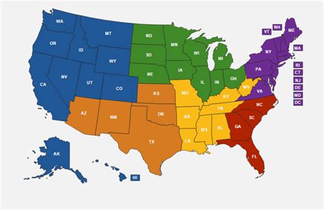 Color Coded Map Of Usa Zip Code Map