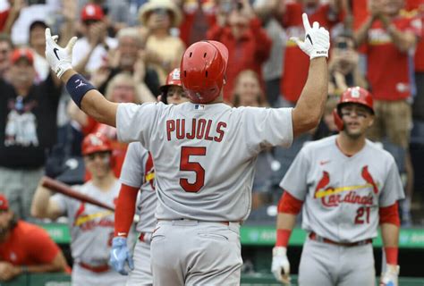Cardinals Albert Pujols Blasts 697th Home Run Passes A Rod For No 4