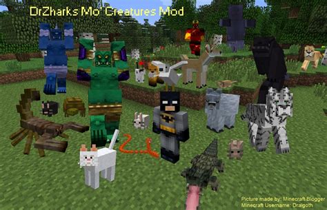 Minecraft 101 Dr Zharks Mo Creatures Mod