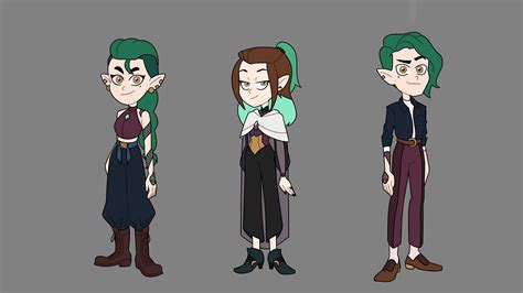 The Blight Siblings Theowlhouse Owl House Character Design Cartoon