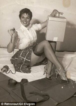 Even Fifties Pin Ups Got The Airbrush Treatment Before And After