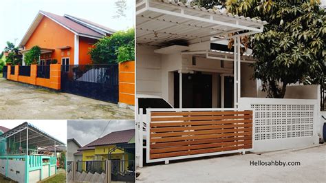 Kumpulan Model Pagar Rumah Minimalis Sederhana Dan Elegan Helloshabby