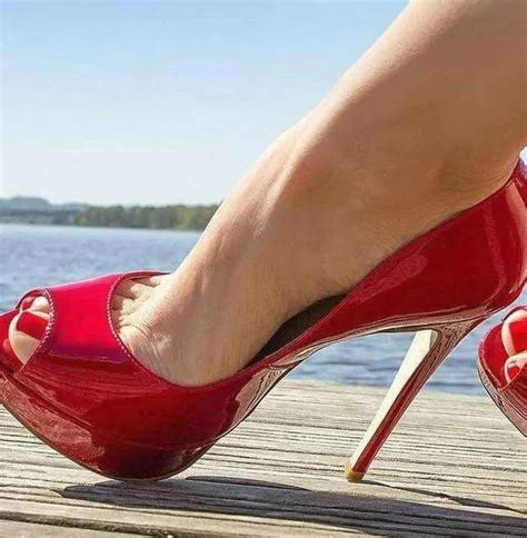 red patent leather high heel pumps women shoes peep toe high platform 14cm wedding shoes bride