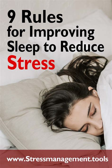 9 Rules For Improving Sleep To Reduce Stress Abundant Health
