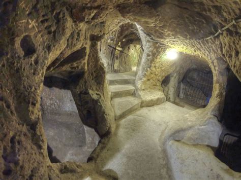 Derinkuyu Underground Rock City Originally Created By The Ancient
