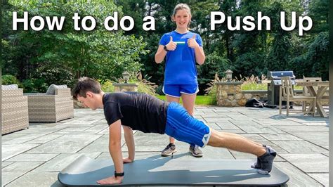 How To Do Push Ups For Beginners And Kids Perfect Push Up In Minutes