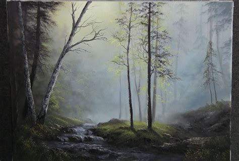 Paint With Kevin Hill Glistening Forest Creek Playlist Kevin