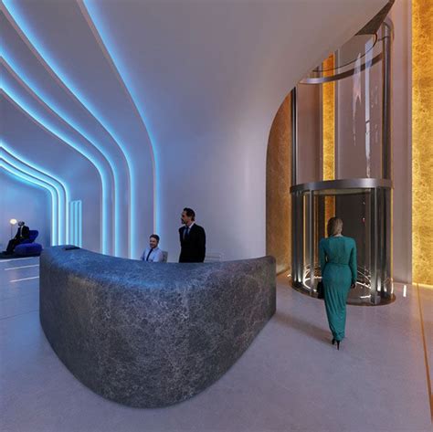 Southbank Tower Lobby By Zaha Hadid Architects Zaha Hadid Zaha Hadid